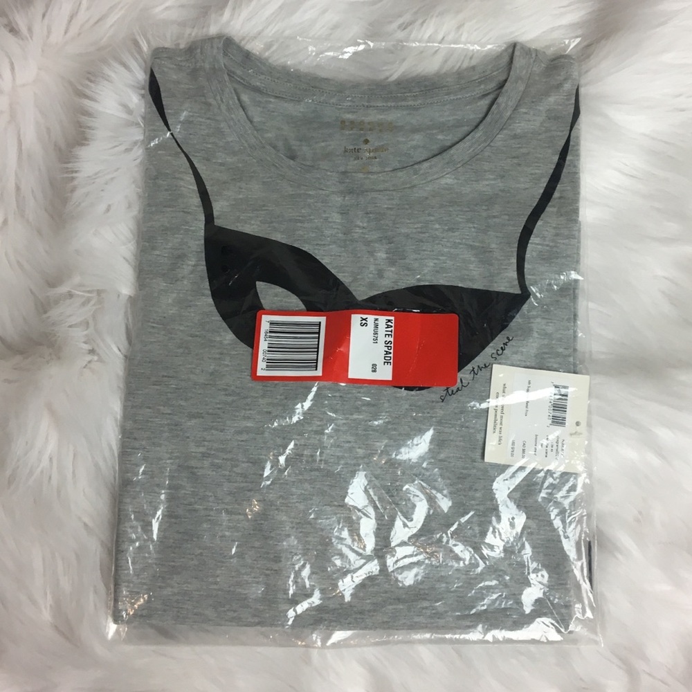 NWT (in bag) 🎭KATE SPADE🎭 Steal the Scene Tee
